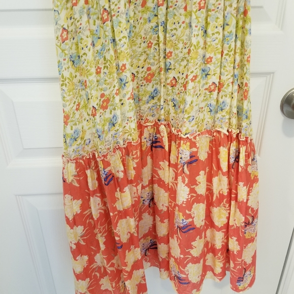 Beaded Crochet Floral Festival Dress - Picture 4 of 6